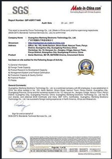 Custom Certificate